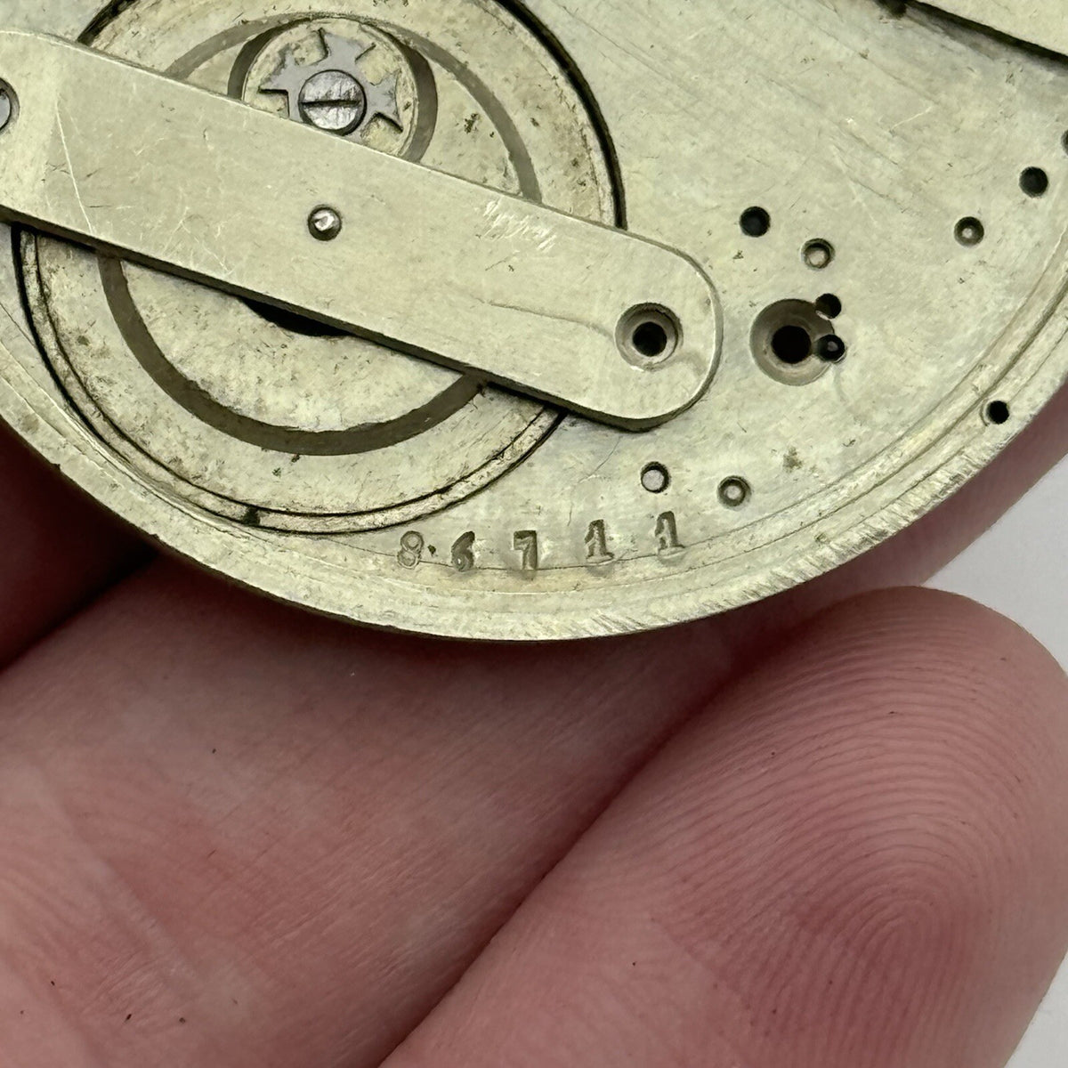 High Grade Jules Jurgensen Style Pocket Watch Movement To Restore Parts 45.2mm