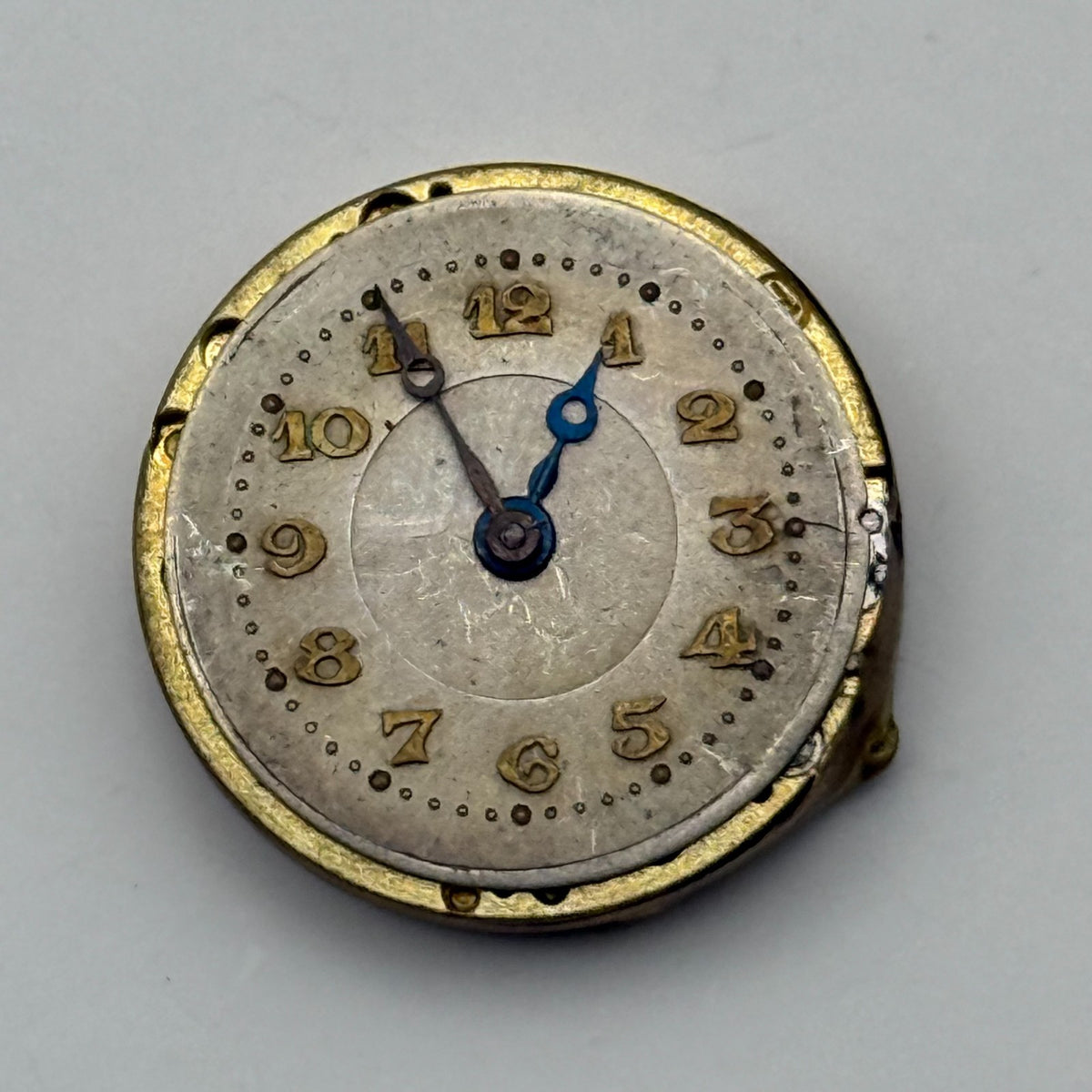 Felsa 107 Watch Movement Swiss Manual Wind Vintage Parts Repair 19.7mm