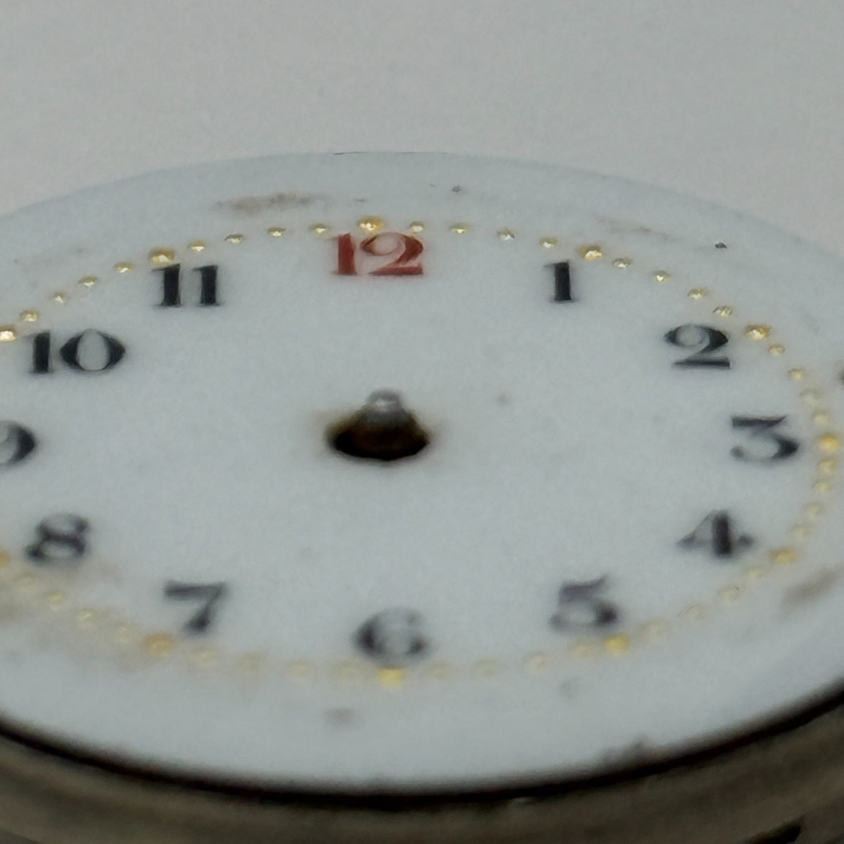 Unidentified Watch Movement Manual Swiss Vintage Wind Parts Repair 24.4mm