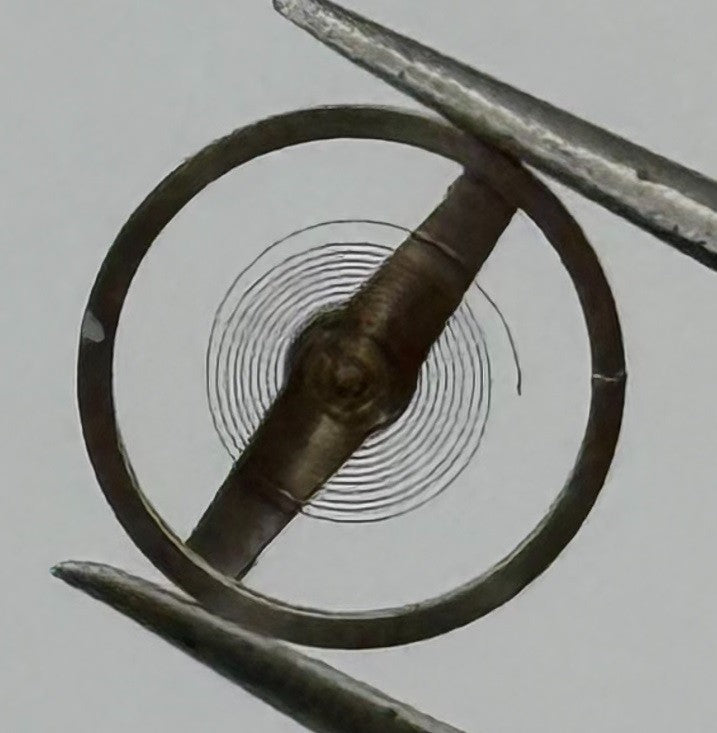 Ebosa 52 Balance Wheel Complete And Spring 5¼’’’ Renata 130 Watch Movement Parts