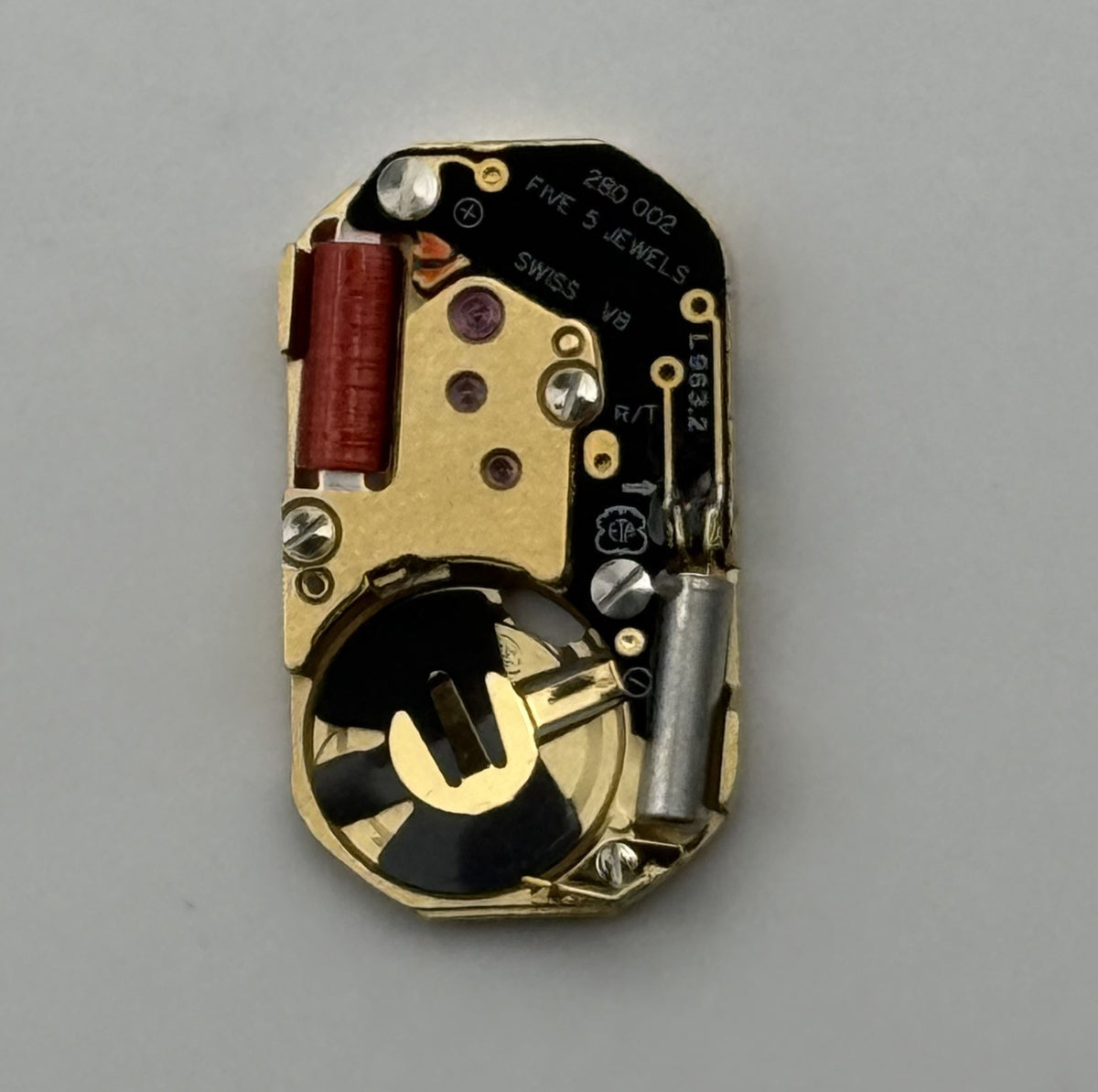 ETA 280.002 Watch Movement Quartz Swiss 5 Jewels Parts Repair Spares 8.4mm