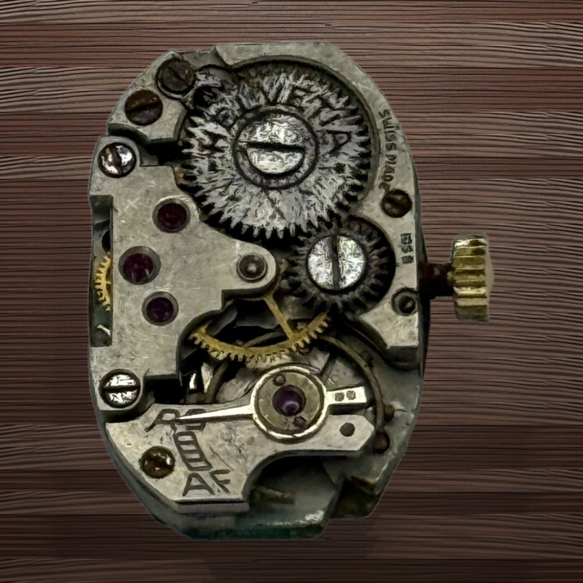 Helvetia 105B Watch Movement - For Parts / Repair - 12.8mm