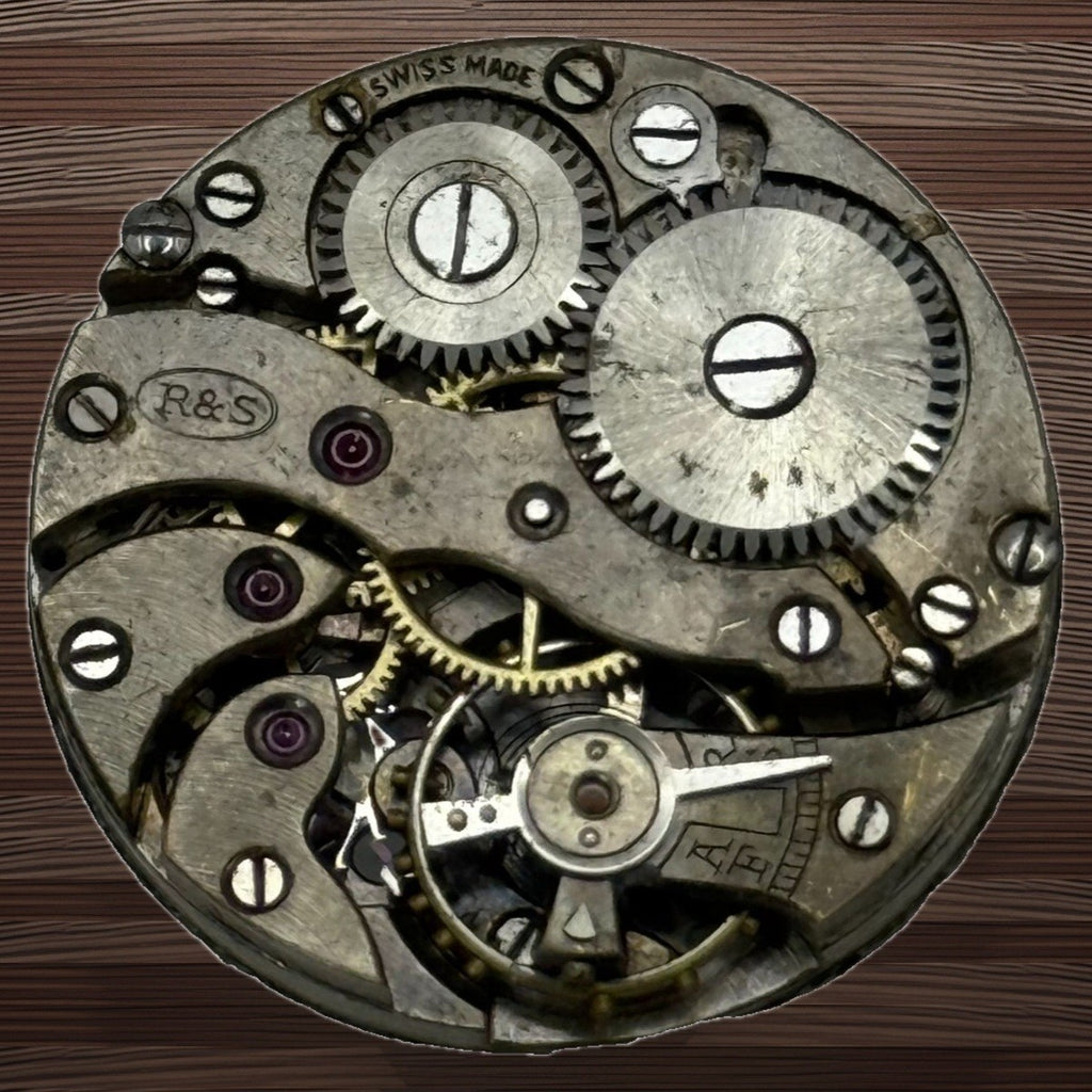 R&S Rotheram & Sons Watch Movement - For Parts / Repair - 23.6mm