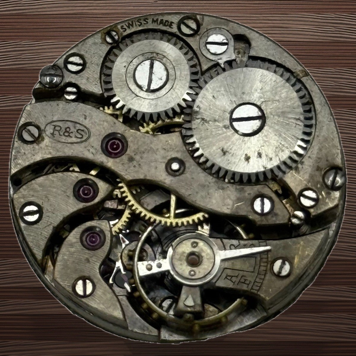 R&S Rotheram & Sons Watch Movement - For Parts / Repair - 23.6mm