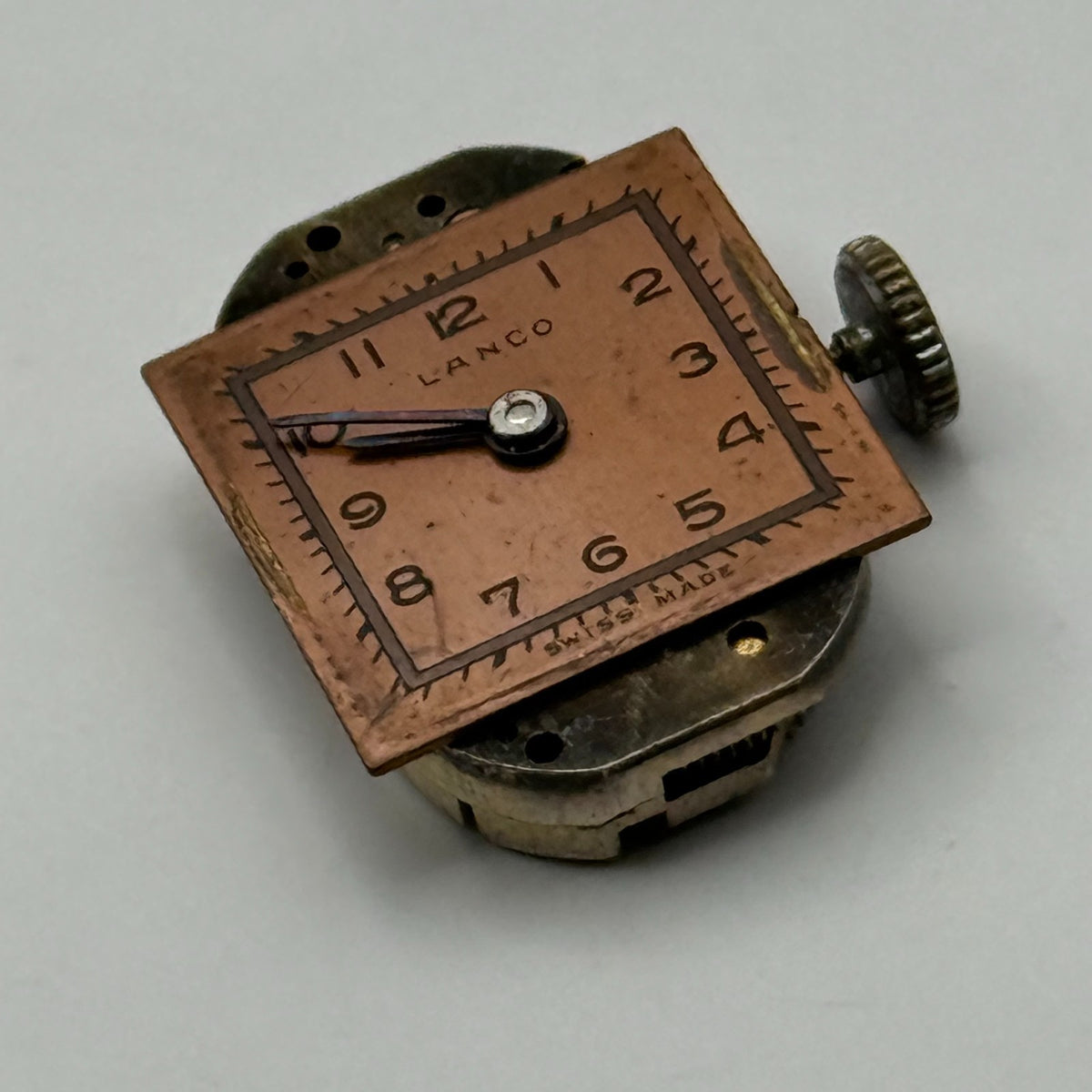 Lanco Langendorf 524 Watch Movement Running Ladies Swiss 15 Rubis Parts 12.7mm