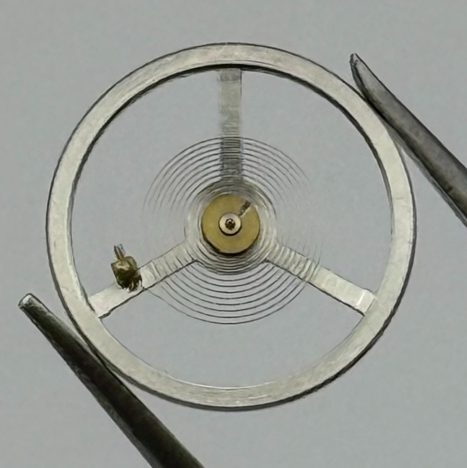 Ebosa 65 Balance Wheel Complete And Spring 12½''' 942 Watch Movement Parts NOS