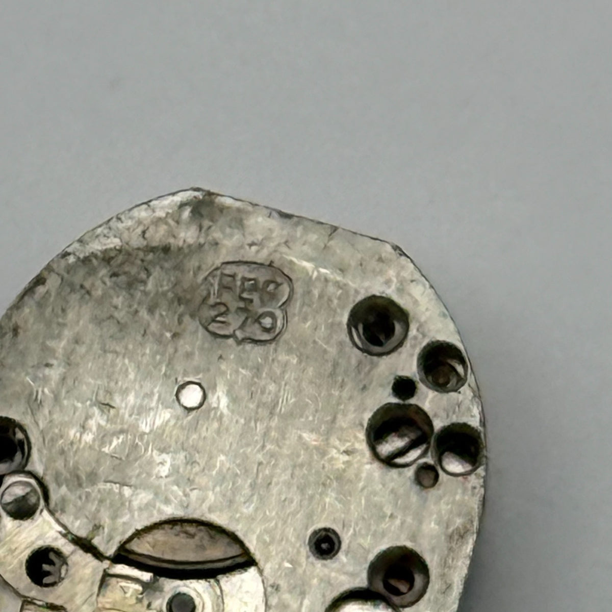 FEF 270 Watch Movement 15 Jewels Swiss Manual Wind Vintage Parts Repair 12.8mm
