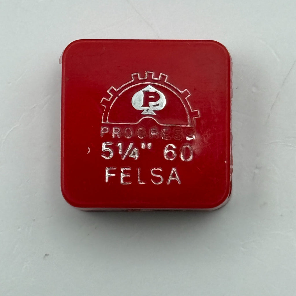 Felsa 60 Balance Wheel Complete And Spring 5¼’’’ Progress Watch Movement Parts