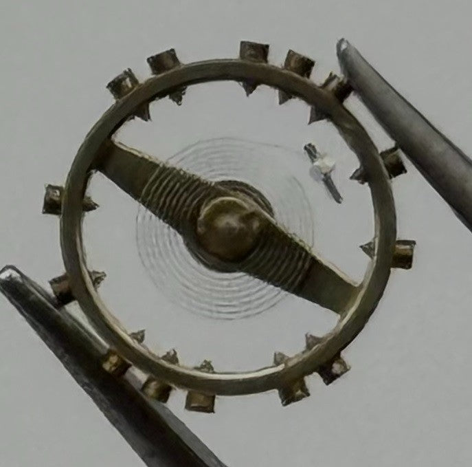 102 Special SP Balance Wheel Complete And Spring 10½’’’ Watch Movement Parts NOS