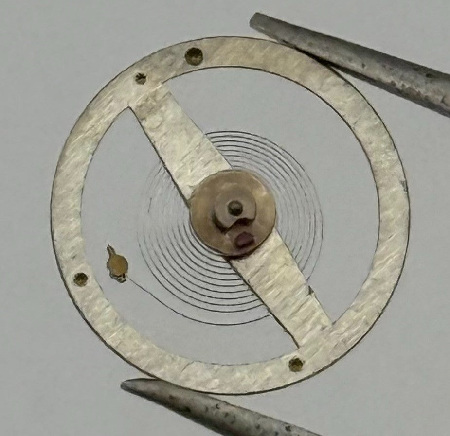 Brac 107 115 Balance Wheel Complete And Spring 706 Watch Movement Parts NOS