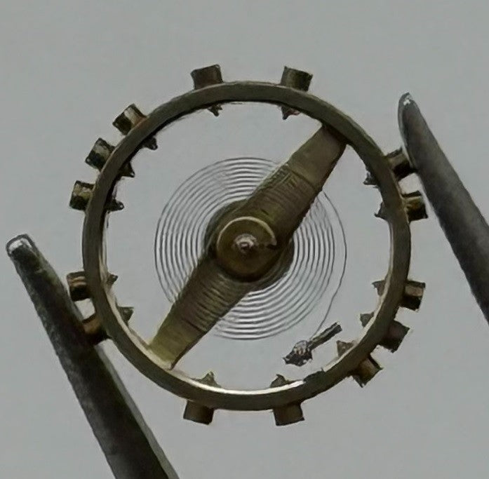 AS 976 1012 Balance Wheel Complete And Spring Renata 532 M Watch Movement Parts