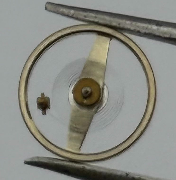 Ebosa 86 87 Balance Wheel Complete And Spring 8¾’’’ 1249 Watch Movement Parts