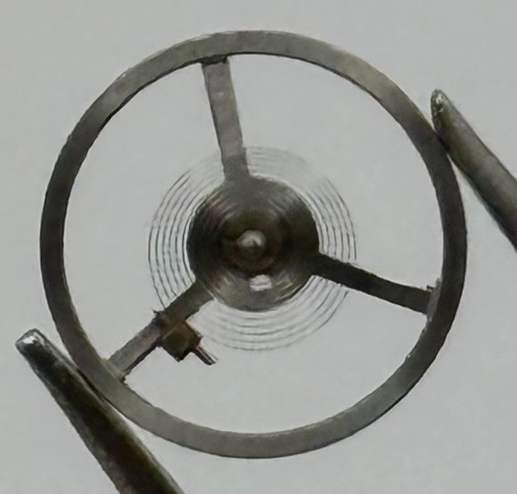 Oris 210 Balance Wheel Complete And Spring 8¾’’’ 463 Watch Movement Parts NOS