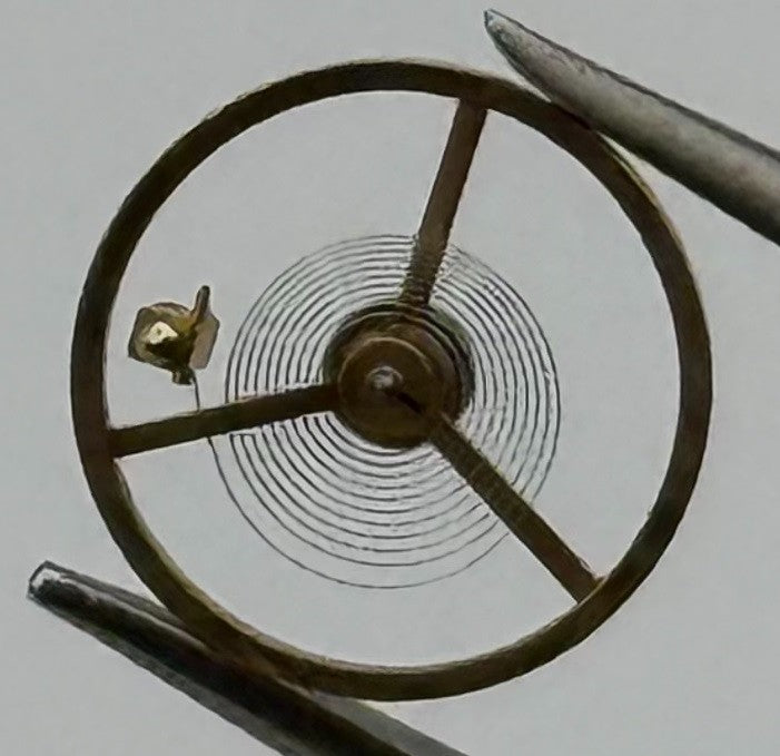 BFG 927-21 Balance Wheel Complete And Spring 6¾-8’’’ 1892 M Watch Movement Parts