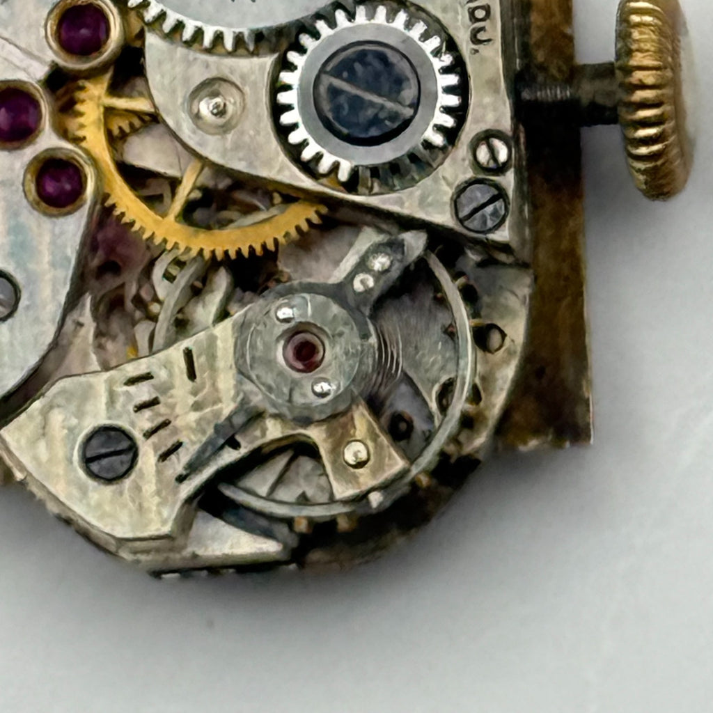 ETA Watch Movement Running Bentima 15 Jewels Swiss Manual Wind Parts 12.6mm