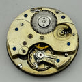 Open Face Unidentified Swiss Pocket Watch Movement Parts Repair Spares 43.2mm