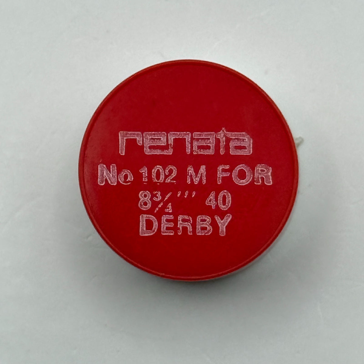 Derby 40 Balance Wheel Complete And Spring 8¾’’’  102 M Watch Movement Parts NOS