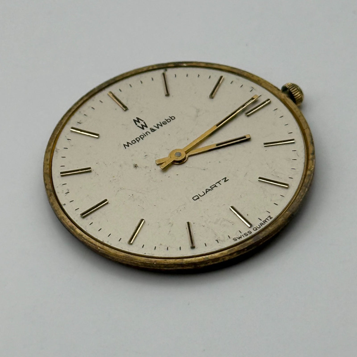ETA-ESA 255.431 Watch Movement UNTESTED Quartz Mappin & Webb 6J Parts 23.6mm