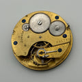 Swiss Lever Pocket Watch Movement - W&E Terry Manchester - Parts / Repair 43.1mm