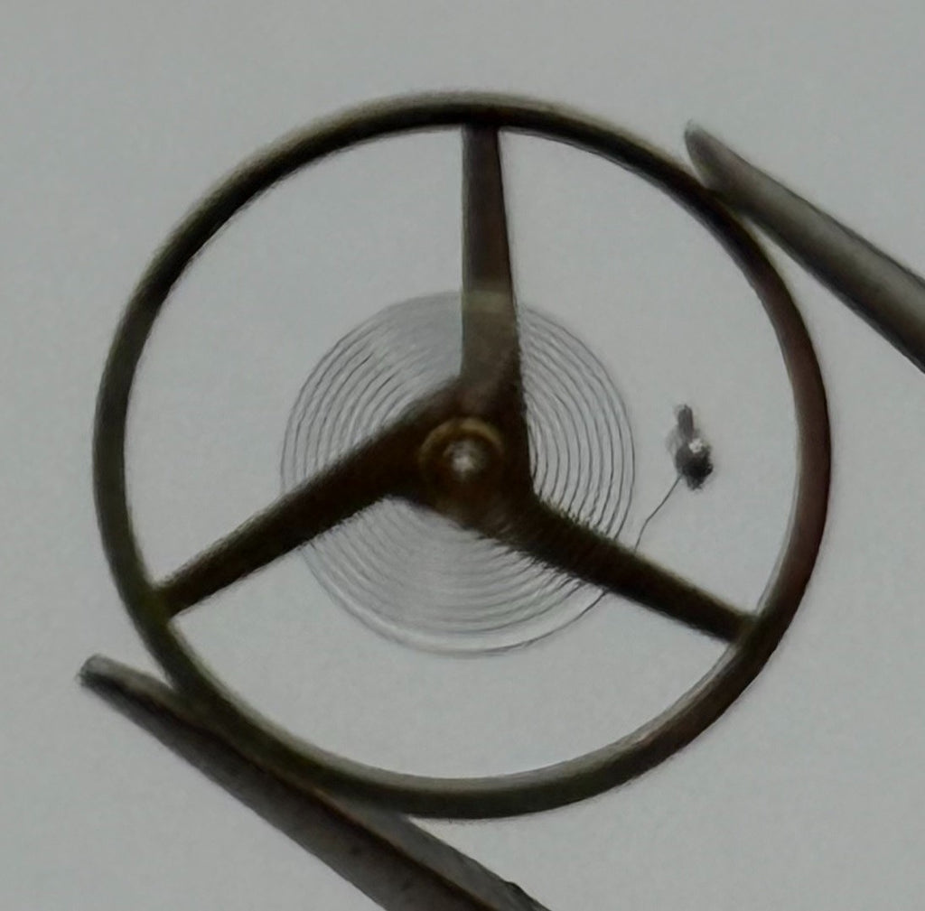 AS 1710 1814 Balance Wheel Complete And Spring 1576 Watch Movement Parts NOS