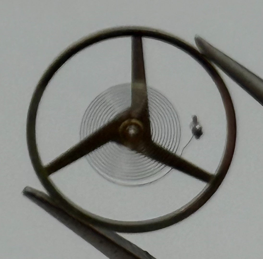 AS 1710 1814 Balance Wheel Complete And Spring 1576 Watch Movement Parts NOS