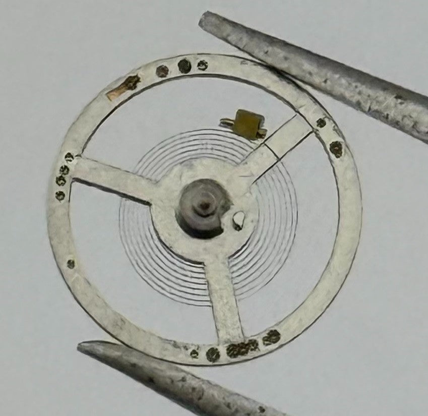 Rego 311 Balance Wheel Complete And Spring 8¾’’’ 706 Watch Movement Parts NOS