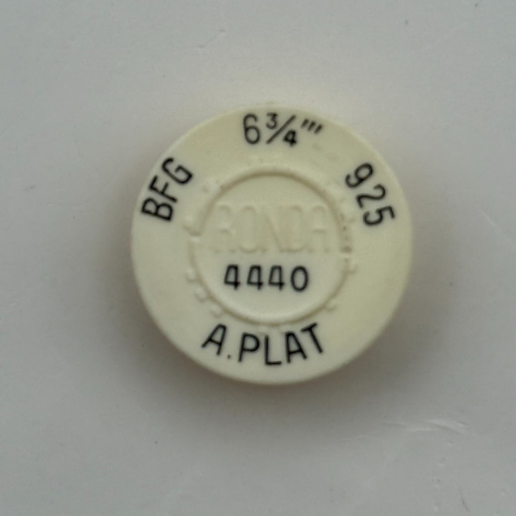 BFG 925 Balance Wheel Complete And Spring 6¾’’’ 4440 Watch Movement Parts NOS
