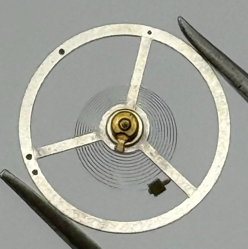 BFG 844 Balance Wheel Complete And Spring 10½’’’ 1867 Watch Movement Parts NOS
