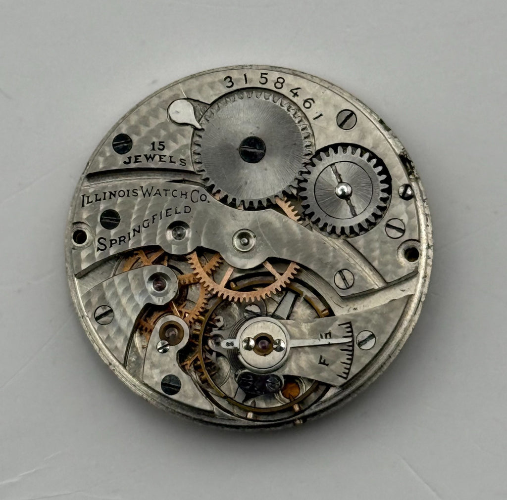 Illinois Grade 903 Watch Movement Model 2 American Antique 6/0s Parts Repair