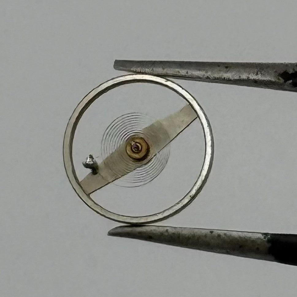 Durowe 261 Balance Wheel Complete And Spring 1643 M Watch Movement Parts NOS