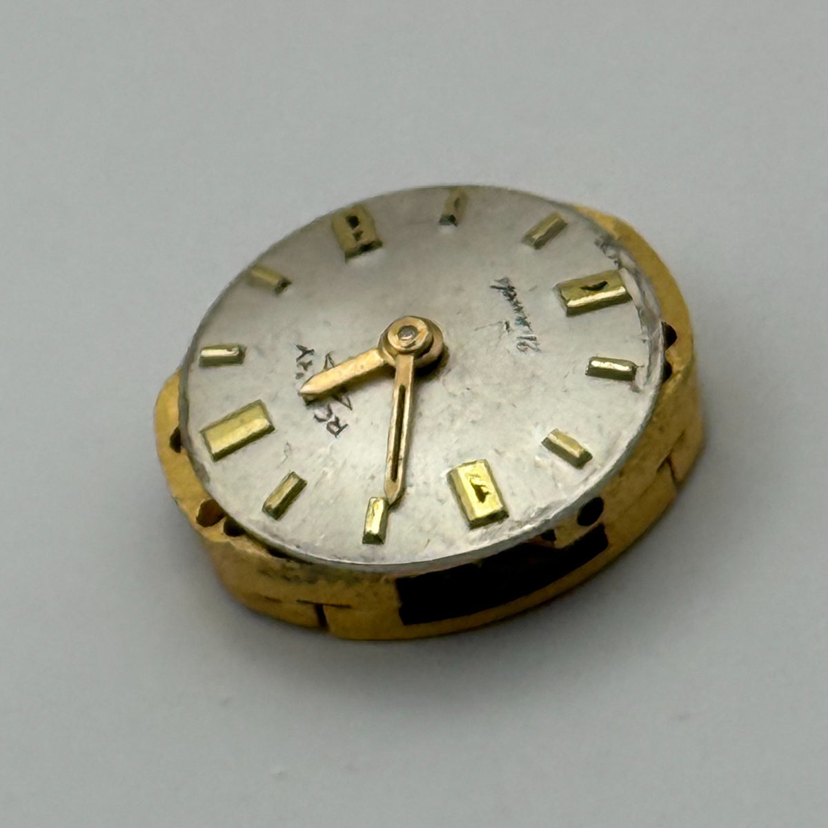 AS 1777 Watch Movement A. Schild Rotary 21 Jewels Swiss Manual Wind Parts 12.4mm