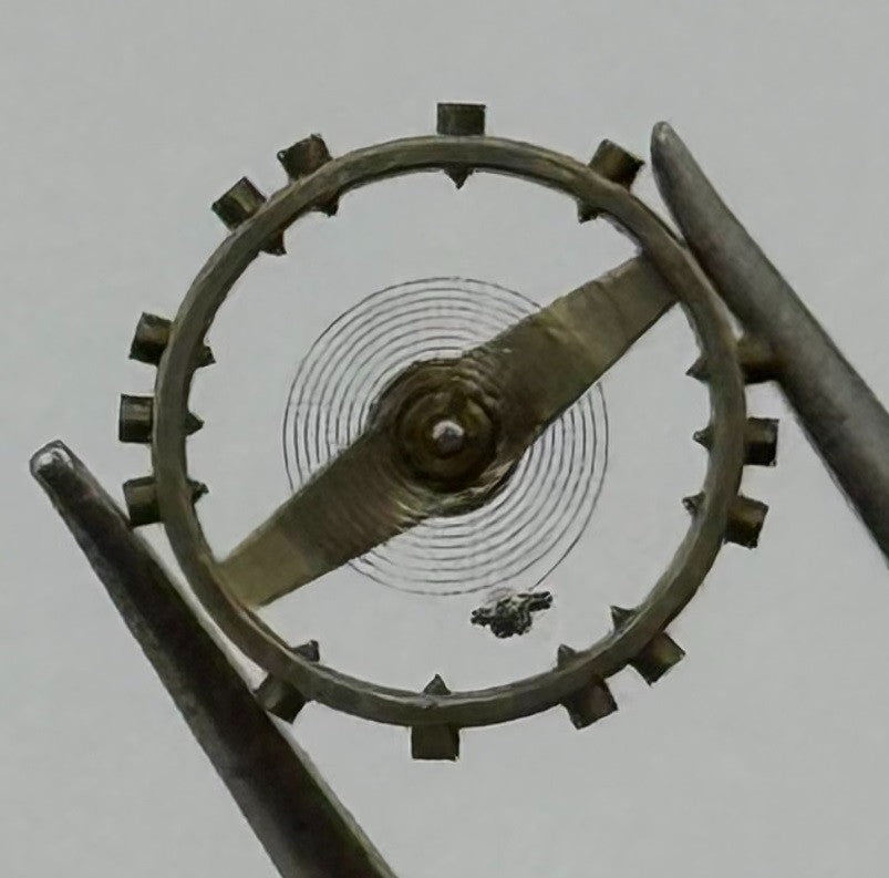 FEF 270 Balance Wheel Complete And Spring 5¼’’’ Renata 173 Watch Movement Parts