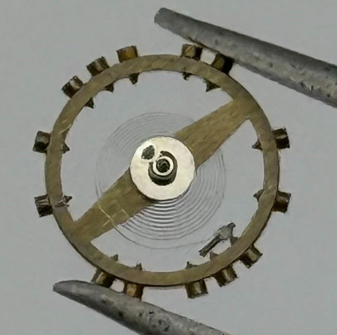 AS 976 1012 Balance Wheel Complete And Spring Renata 532 M Watch Movement Parts
