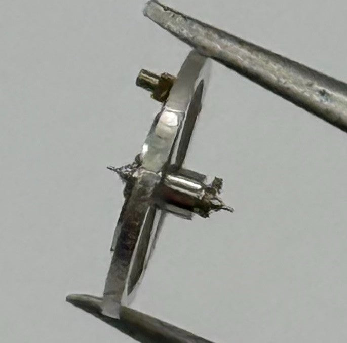 OC R7 Balance Wheel Complete And Spring 10½’’’ 1534 Watch Movement Parts NOS