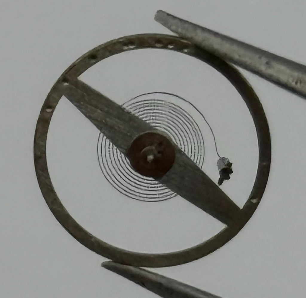 ST 1800 1805 Balance Wheel Complete And Spring Renata 1508 Watch Movement Parts