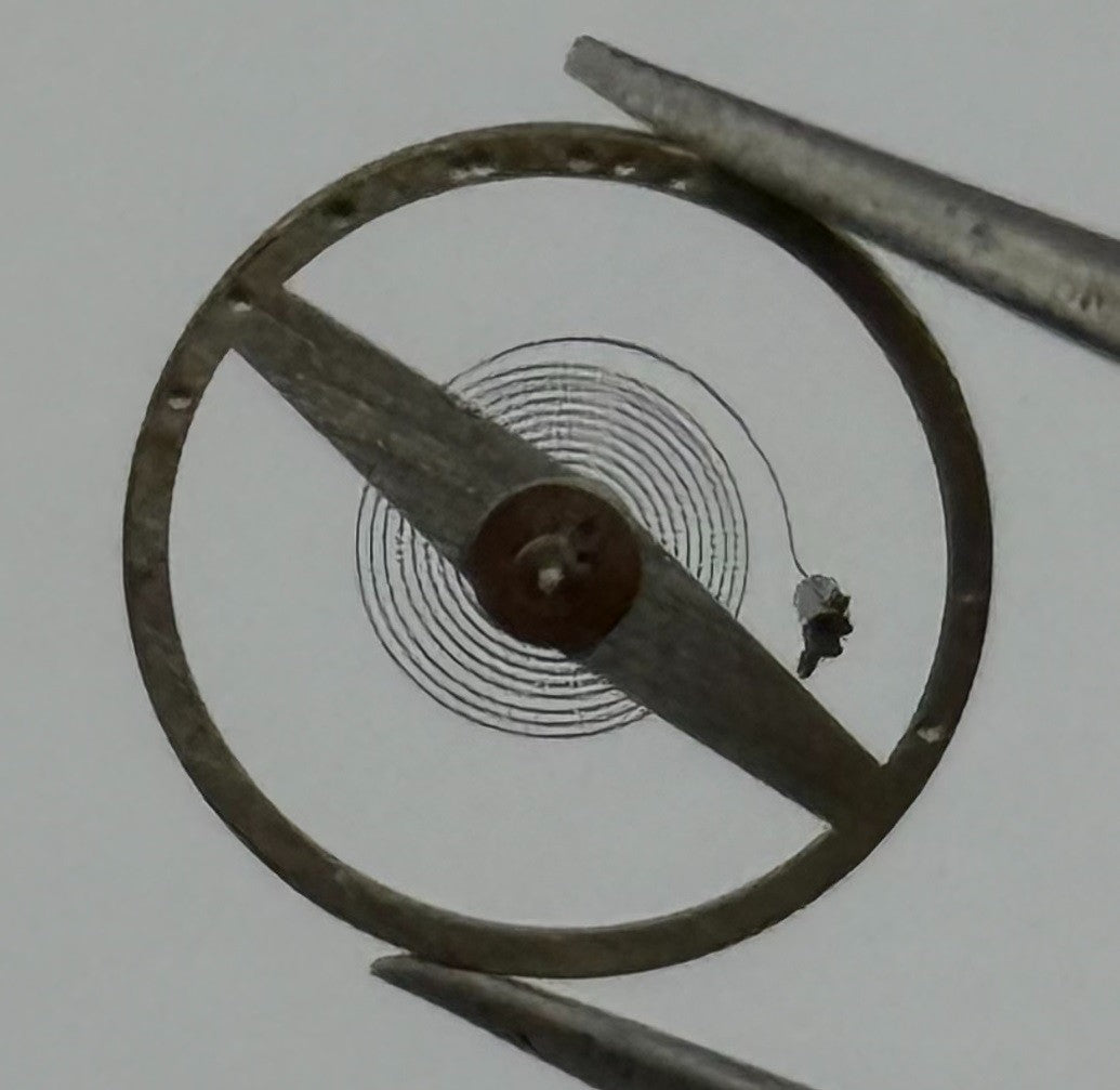 ST 1800 1805 Balance Wheel Complete And Spring Renata 1508 Watch Movement Parts