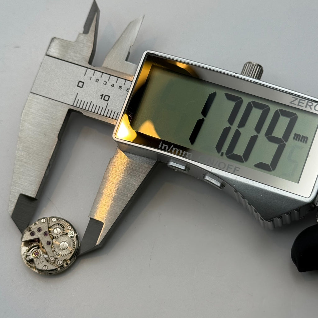 FHF 34 Watch Movement Rotary Ladies 17 Jewel Swiss Manual Wind Parts Repair 17mm