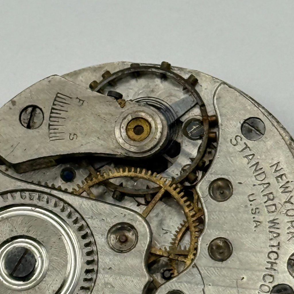 New York Standard Grade 306 Watch Movement Model BI American 0s Parts Repair
