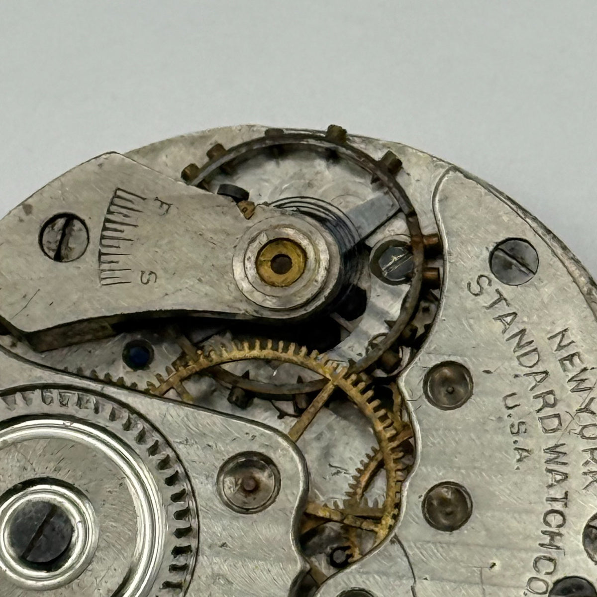 New York Standard Grade 306 Watch Movement Model BI American 0s Parts Repair