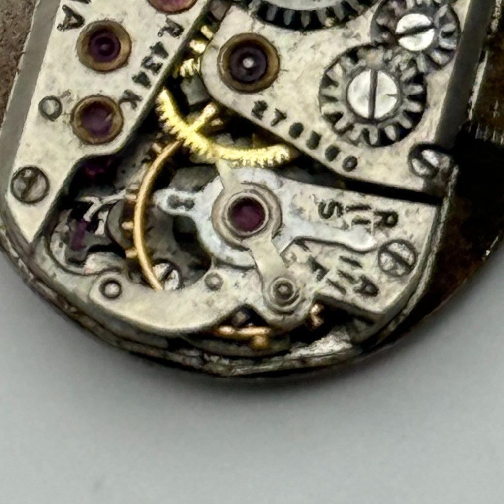 Cyma R434K Watch Movement Cymaflex 17 Jewels Swiss Manual Wind Parts 11.5mm