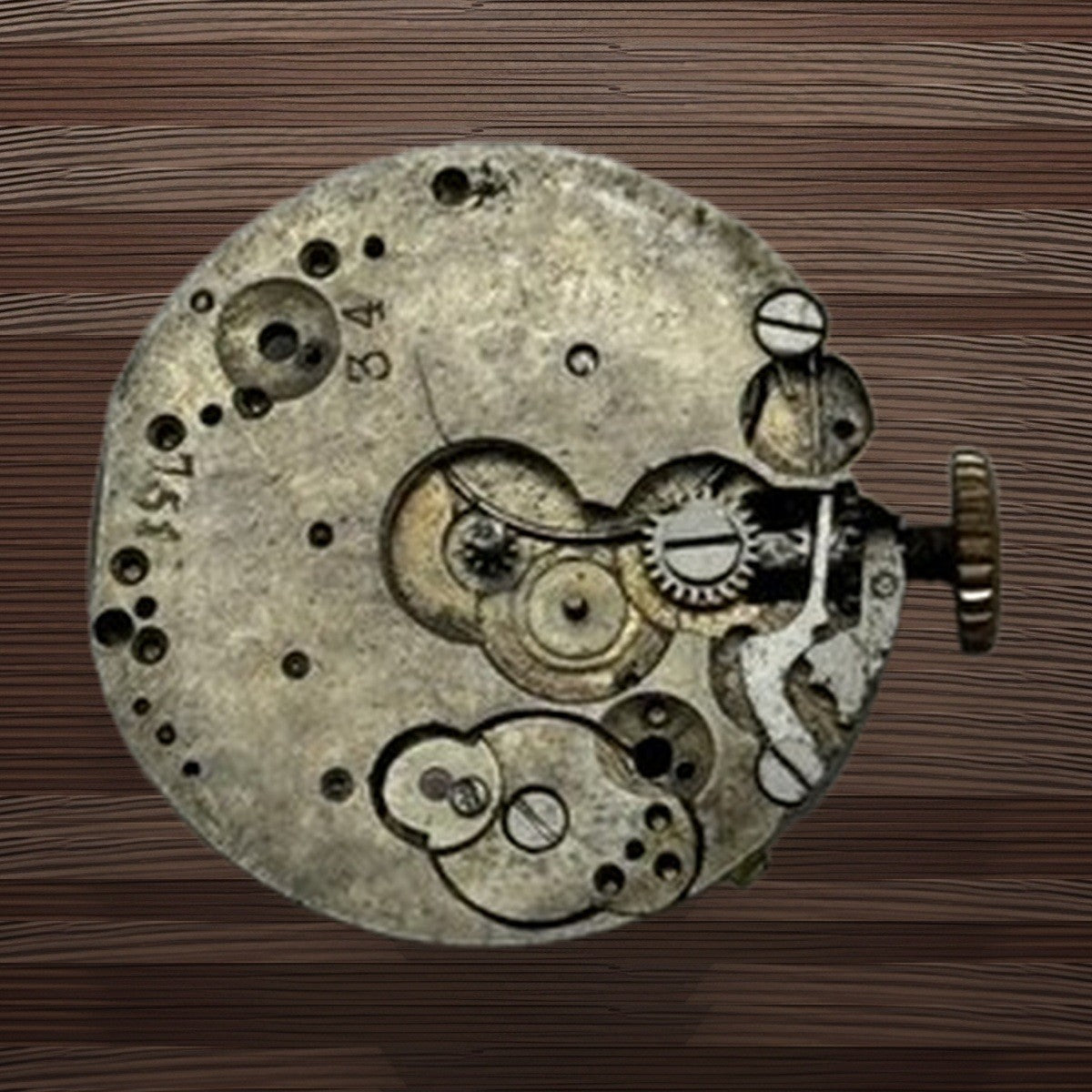 Interesting Unidentified Watch Movement - For Parts / Repair - 20.5mm