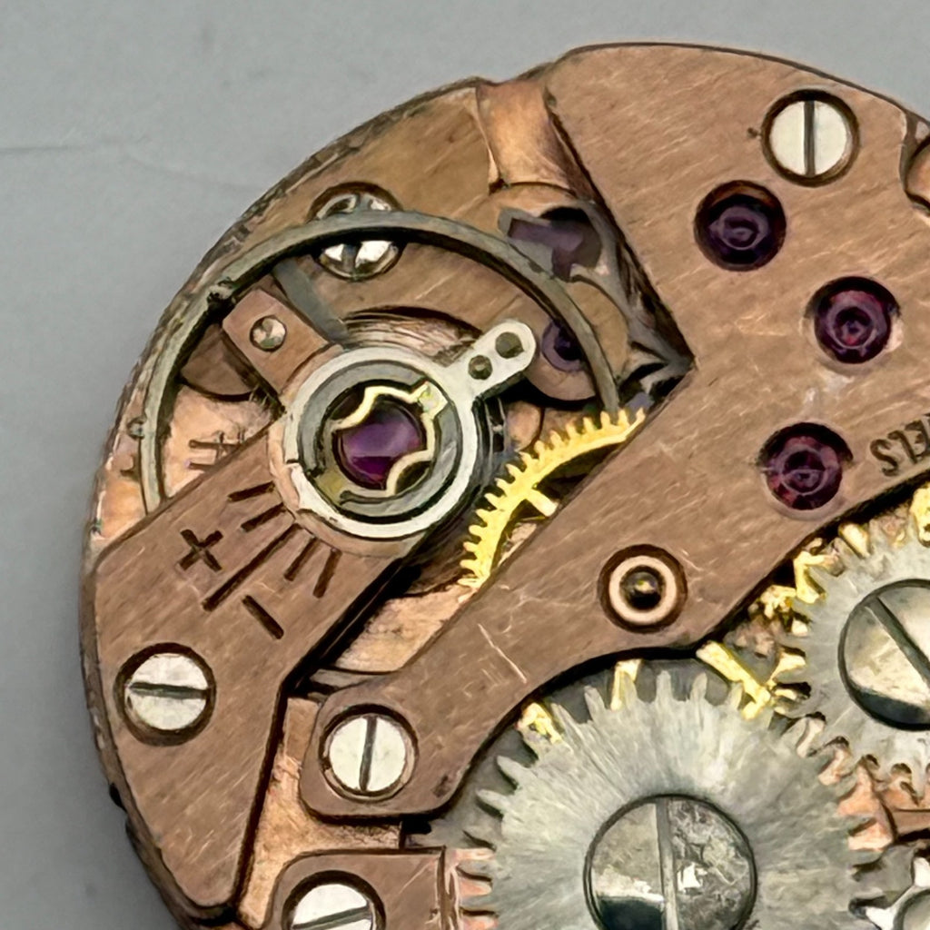 FHF 34 Watch Movement Andersons 15 Jewels Swiss Manual Wind Parts Repair 17.4mm