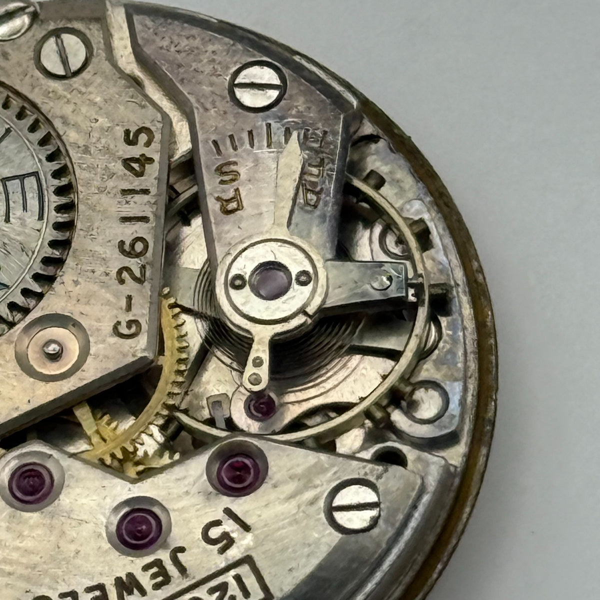 Rone Fifteen 1200 Watch Movement - For Parts / Repair - 26.4mm