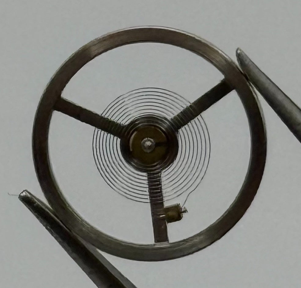Ebosa 65 Balance Wheel Complete And Spring 12½’’’ 942 Watch Movement Parts NOS