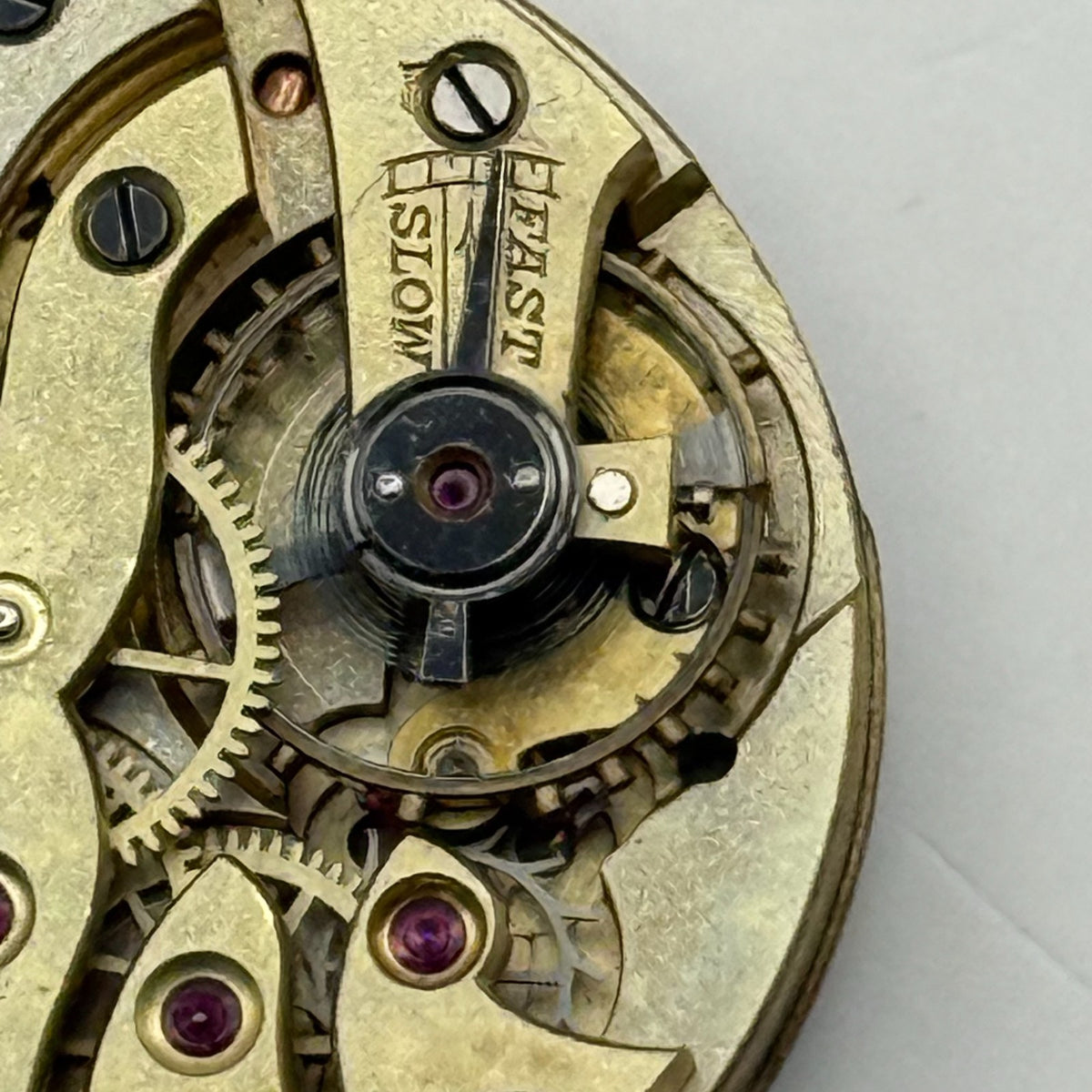 Trench Watch Movement Subseconds Manual Wind Vintage Parts Repair 27.8mm