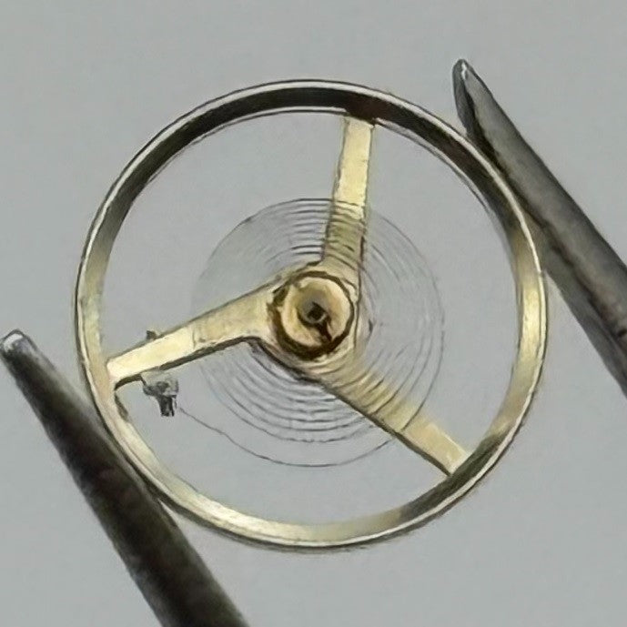FHF 59-21 Balance Wheel Complete And Spring Renata 1353 Watch Movement Parts NOS