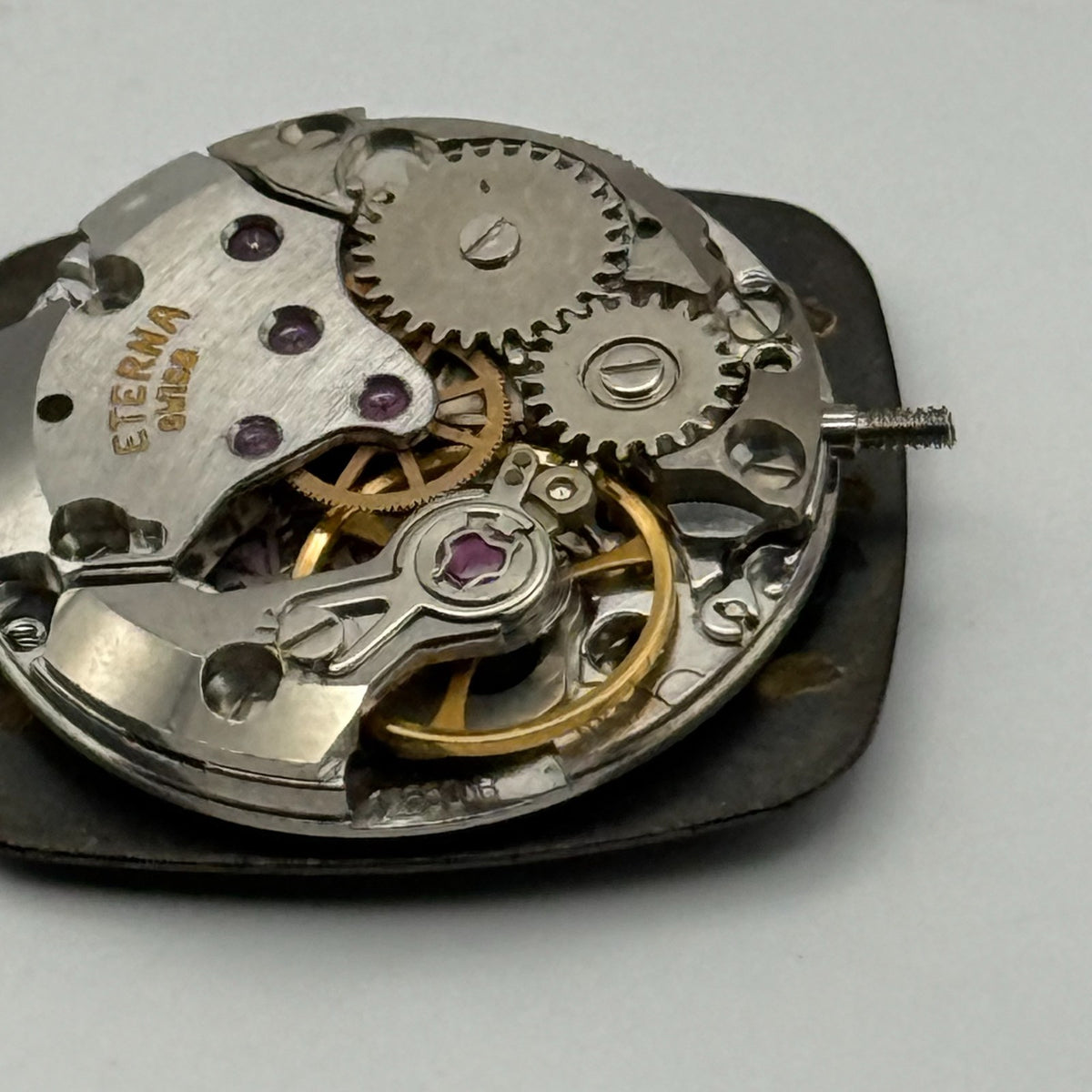 Eterna 12660 B Watch Movement - Ladies - For Parts / Repair - 17.4mm