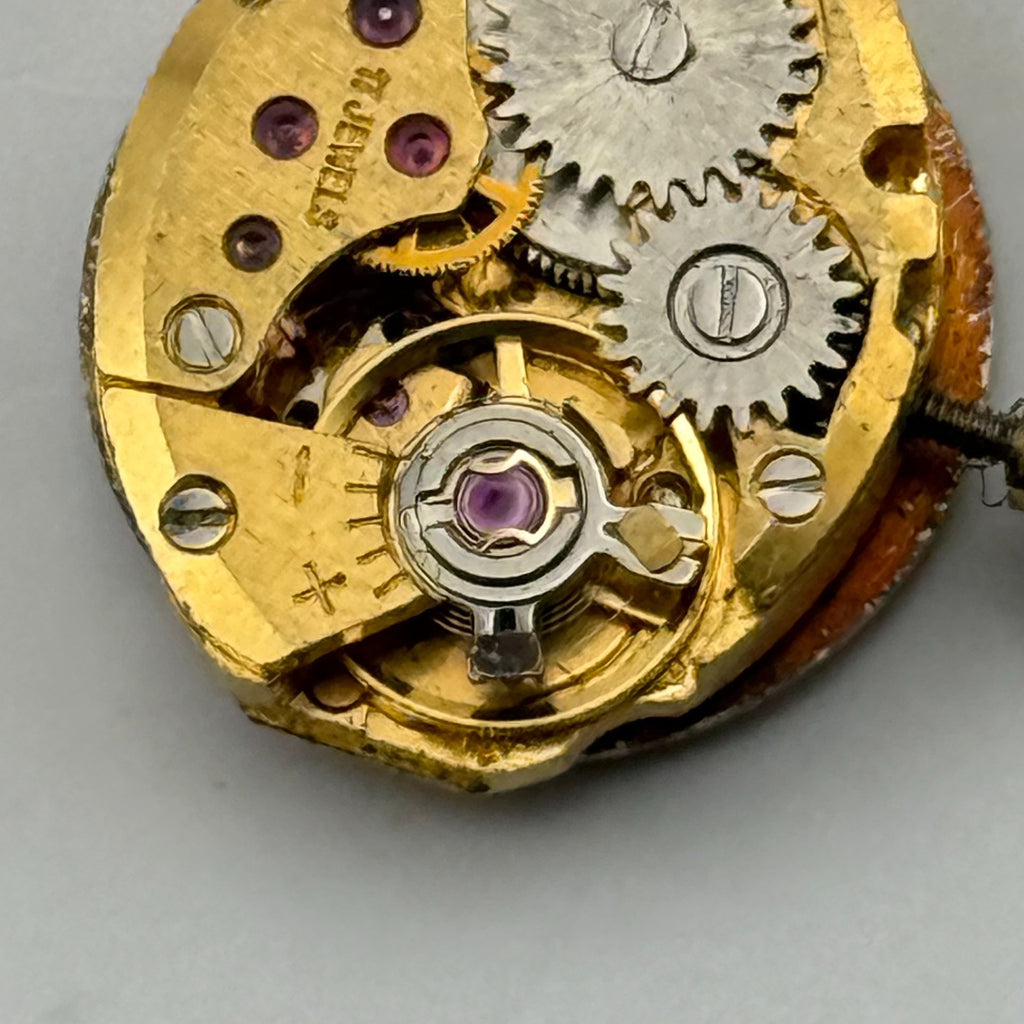 ETA 277.001 Watch Movement Running Marvin Revue Swiss Manual Wind Parts 12.9mm
