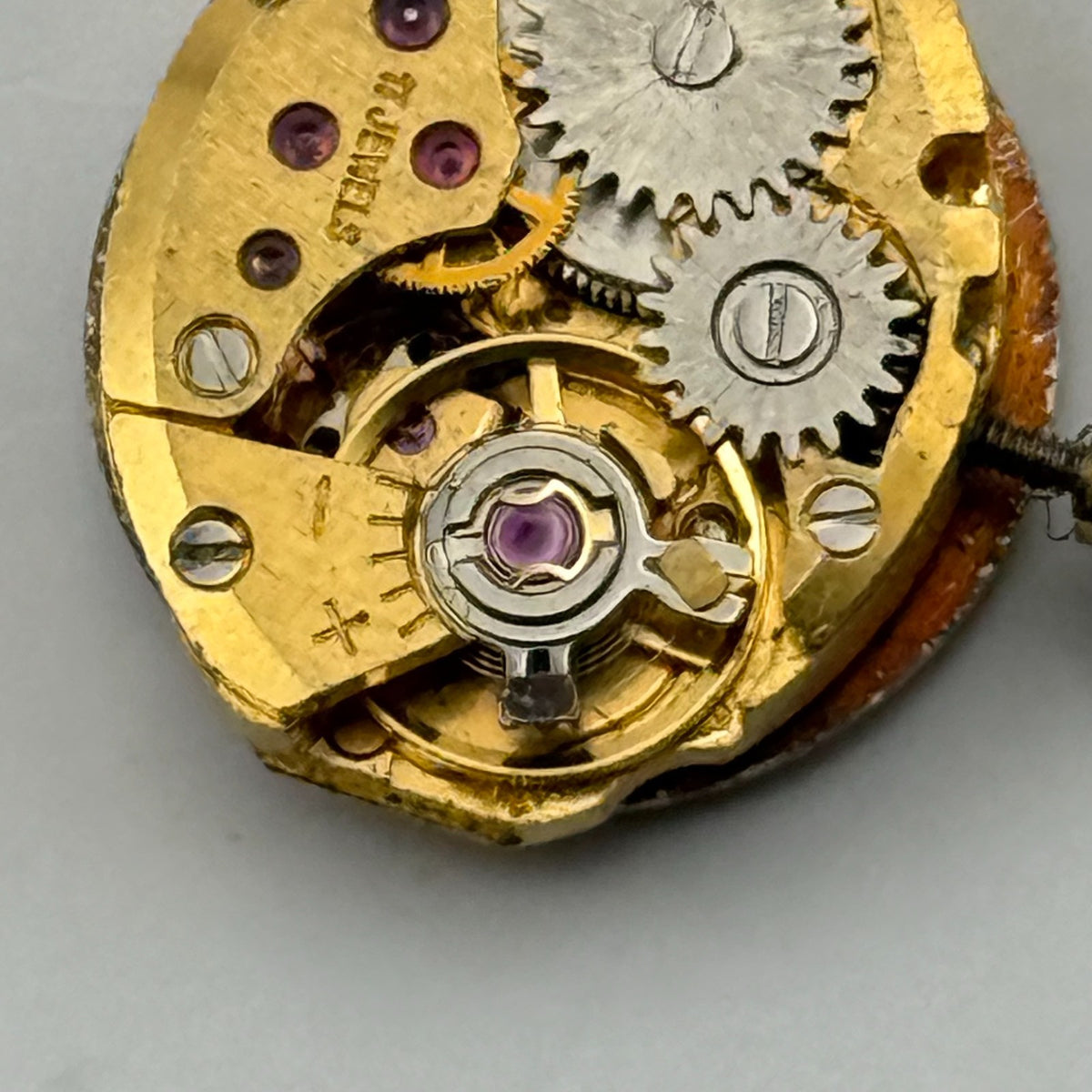 ETA 277.001 Watch Movement Running Marvin Revue Swiss Manual Wind Parts 12.9mm