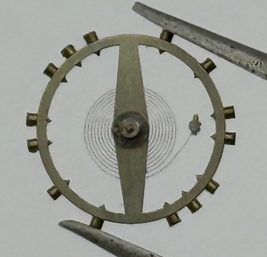 AS 1194 Balance Wheel Complete And Spring Renata 42 M Watch Movement Parts NOS